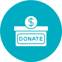 caja de donación icon