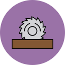 sierra circular icon