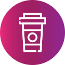 vaso de papel icon