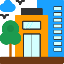 paisaje urbano icon