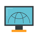 pantalla del monitor icon