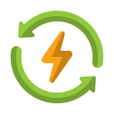 energía renovable icon