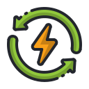 energía renovable icon