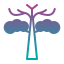 árbol de invierno icon