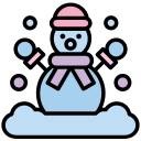 muñeco de nieve icon