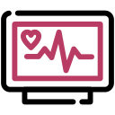 monitor de ecg icon