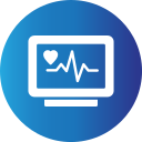 monitor de ecg icon