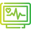 monitor de ecg icon