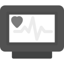 monitor de ecg icon