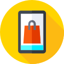 las compras en línea icon