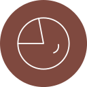 gráfico circular icon