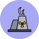 fisión nuclear icon