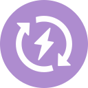 energía renovable icon