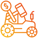 tractor agrícola icon