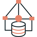 flujo de datos icon