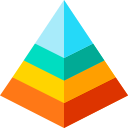 gráfico de pirâmide 