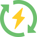 energía renovable icon