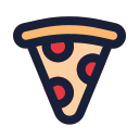 porción de pizza icon