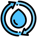 el ciclo del agua icon