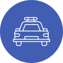 coche de policía icon