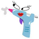 pistola de pegamento icon