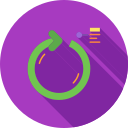 flecha circular icon