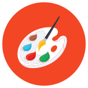 paleta de color icon