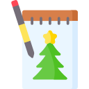 notas navideñas icon