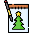 notas navideñas icon