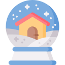 globo de nieve icon