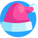 sombrero de santa icon