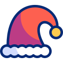 sombrero de santa animated icon