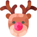 ciervo rudolph icon