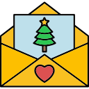 correo de navidad icon