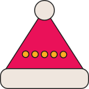 sombrero de santa icon