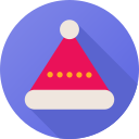 sombrero de santa icon