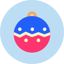 bola navideña icon