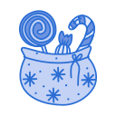 bolsa de navidad icon