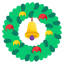 corona de navidad icon