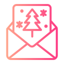 tarjeta de navidad icon