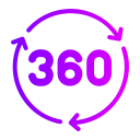 retroalimentación 360 icon