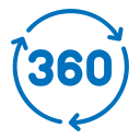 retroalimentación 360 icon