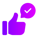 pulgar arriba icon