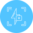 flash apagado icon