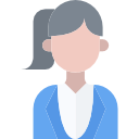 mujer de negocios icon