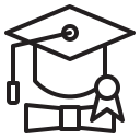 graduación icon