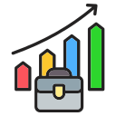 gráfico de negocios icon