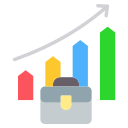 gráfico de negocios icon