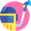 Cleaning machine icon