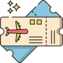 billet d'avion icon